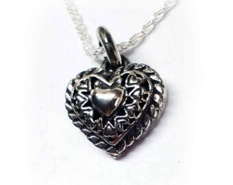 Heart Silver Pendant