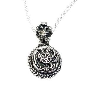 Coat of Arms Armenia Silver Pendant V1