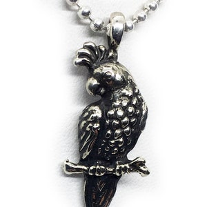 Parrot Sterling Silver Pendant