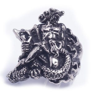 Vahagn Vishapakagh "the Dragon Reaper" Sterling Silver Ring