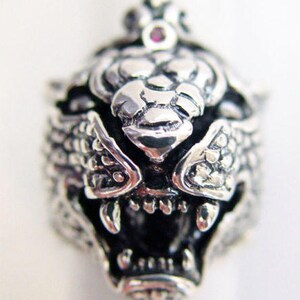 King Jaguar Sterling Silver Ring