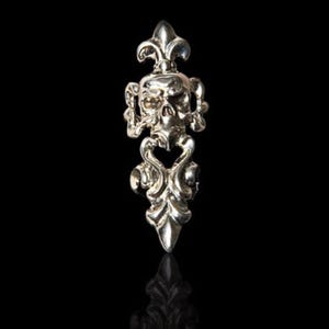 IRC Skull Silver .925 Finger-Tip Ring
