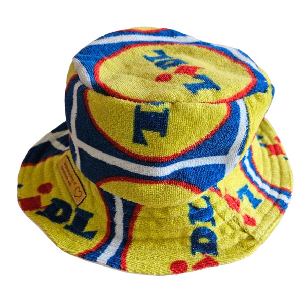 Bucket Hat- Upcycling Lidl towel- Lidl Fashion- Fisherman's Hat- Festival Fashion - Teenager and Adult