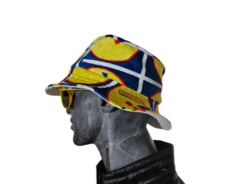 Bucket Hat Upcycling Lidl towel Lidl Fashion Fisherman's Hat Festival Fashion Teenager and Adult afbeelding 4