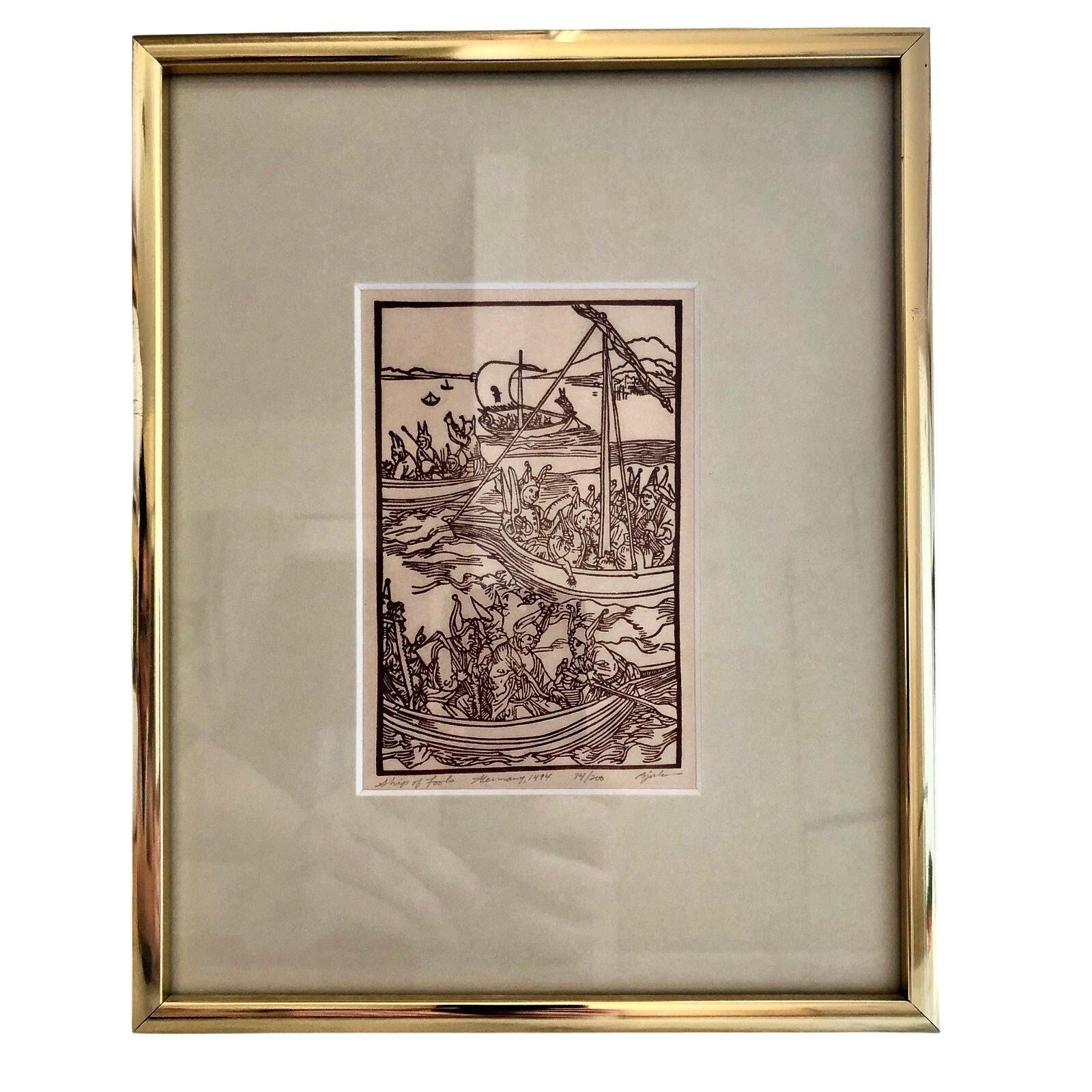 愚か者の船 フランス版 大型ポスター SHIP OF FOOLS 209 The Ship Of