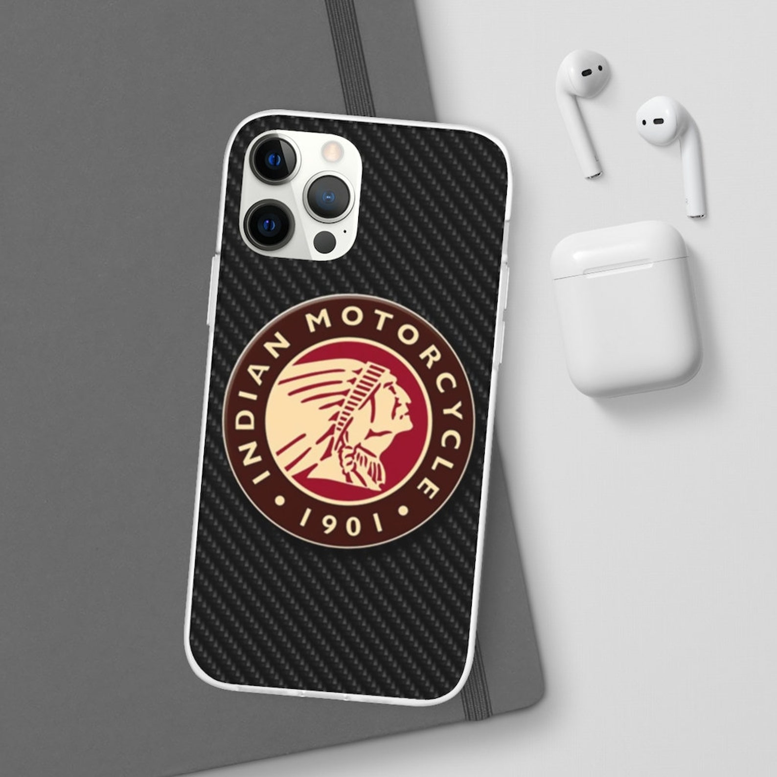 Indian Motorcycle iphone cas Flexi Cas Etsy