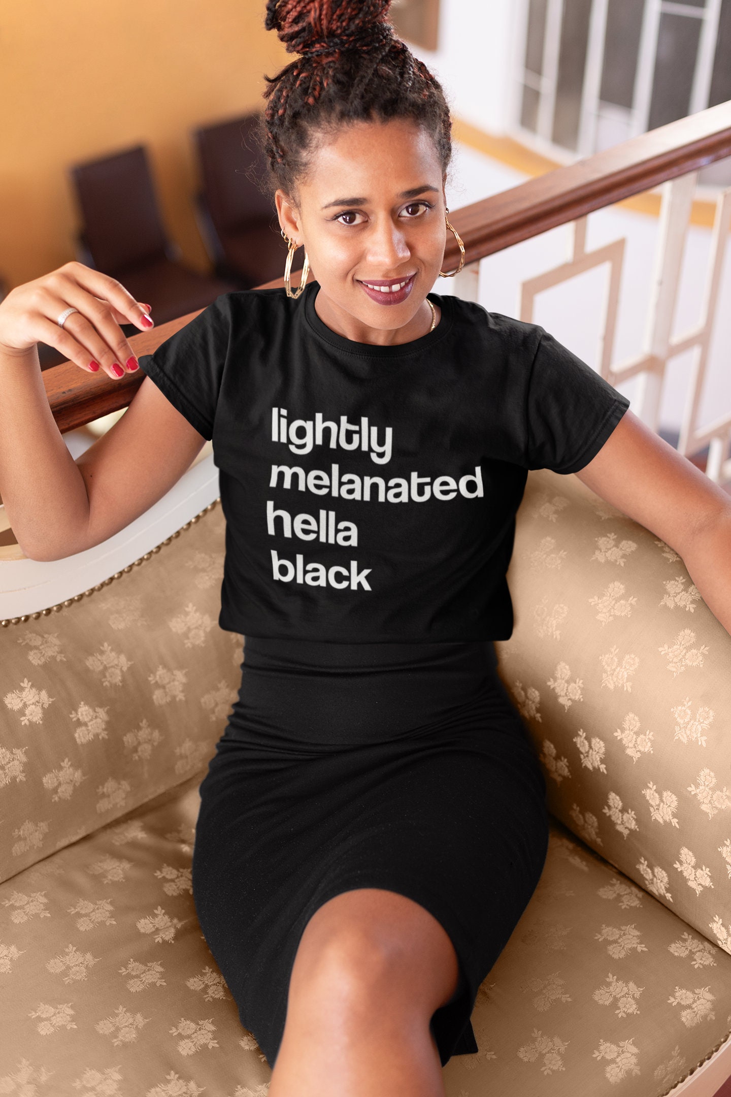 hella black t shirt