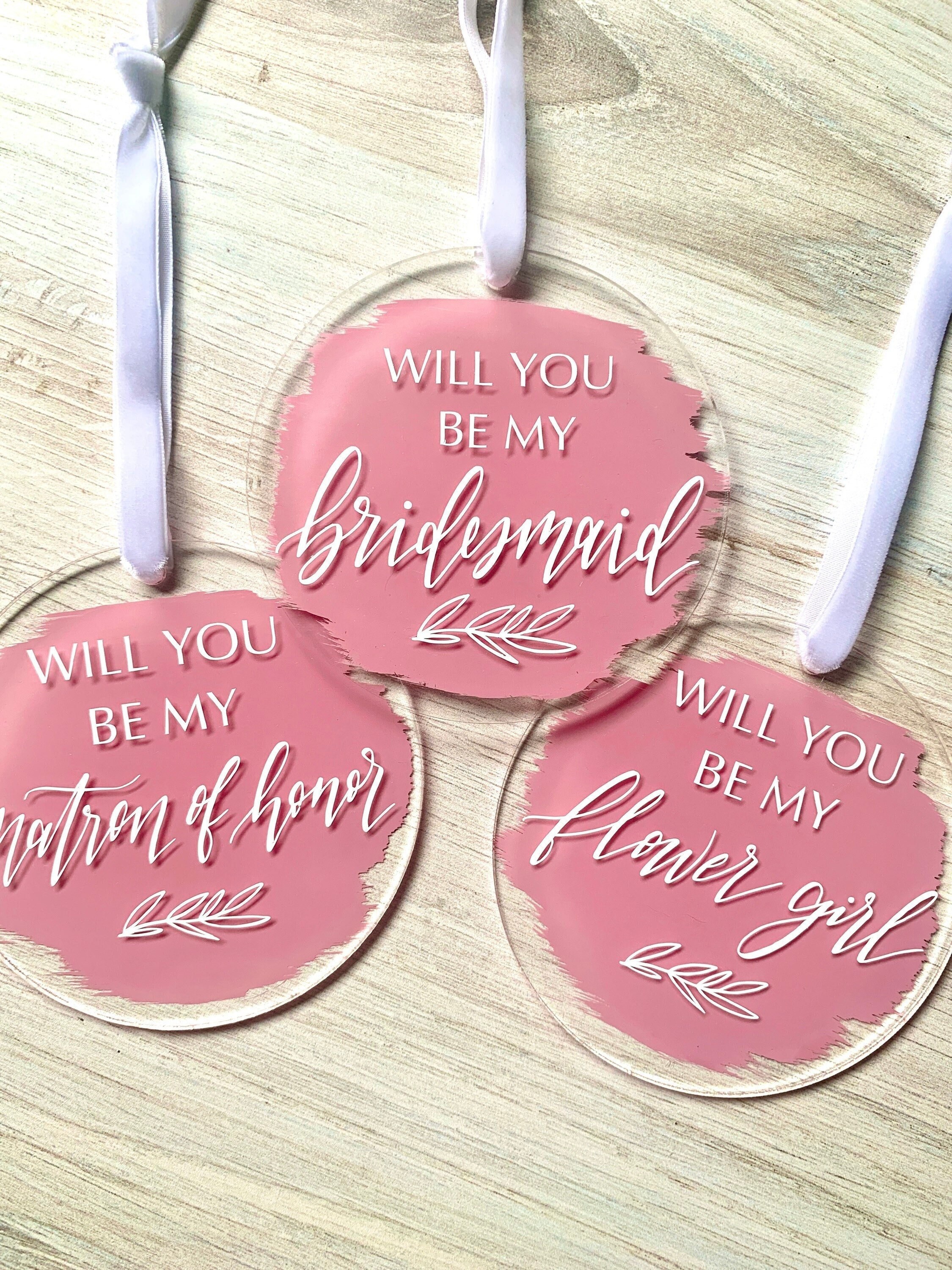 Bridesmaid Proposal Ornament