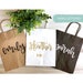 BEST SELLING custom name gift bags - bridesmaid gift bags, groomsman gift bags, wedding party gift bag, bridesmaid gift, wedding gift bags 