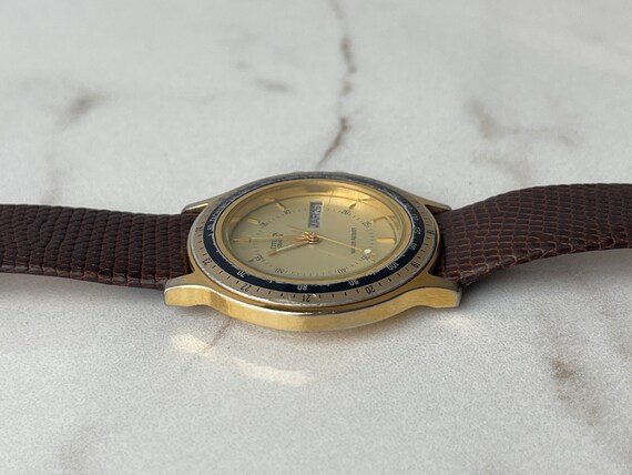Vintage CITIZEN Quartz Men's Wrist Watch Day Date… - image 3
