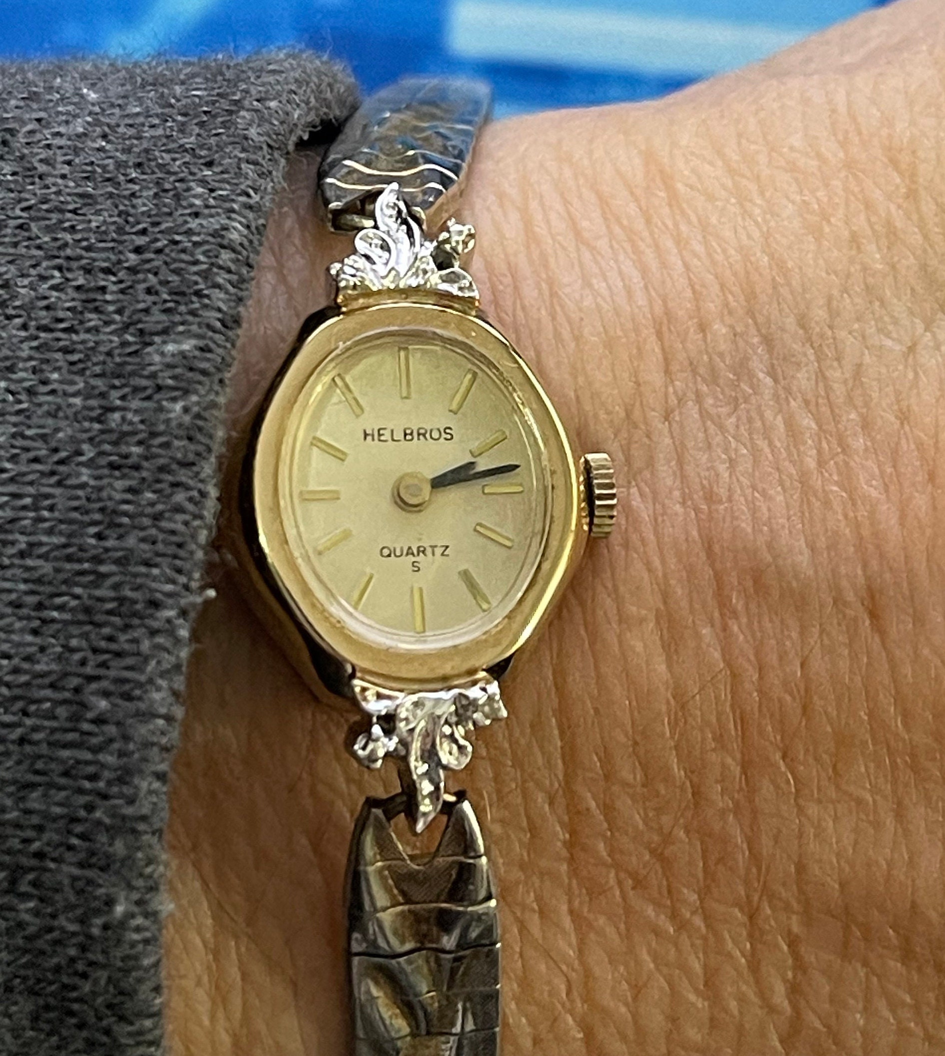 Helbros quartz women's watch best sale