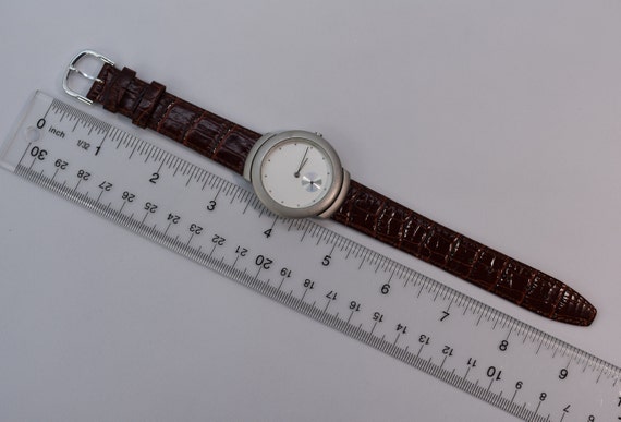Vintage Quartz Watch Water Resistant Japan Moveme… - image 9
