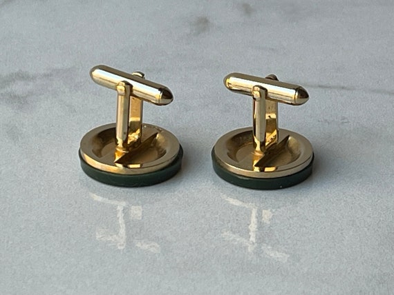 Vintage Swank Dynasty Cufflinks Initial D Origina… - image 4