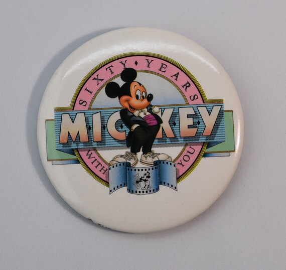 Vintage 1980s Disney Sixty 60 Years With You Mick… - image 1