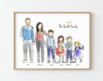Large Family Portrait – TRUE IMAGE FINE ART