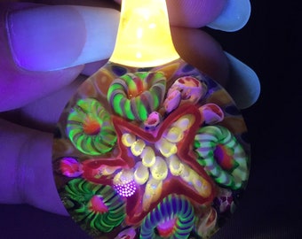 UV Starfish Ocean Reef Implosion Pendant