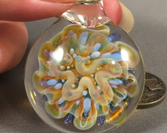 Squiggle & Dot Implosion Pendant