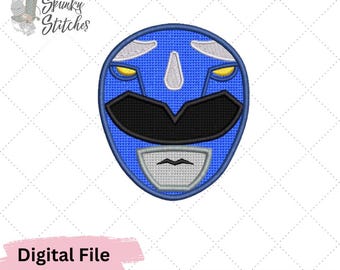 Red Dino Ranger Applique Embroidery File | Hero Inspired Shirt Design (Digital File)