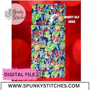 Elf Stipple Sleeping Bag ITH Embroidery File
