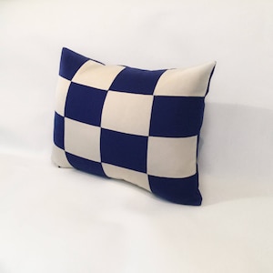 N - nautical flag alphabet pillow