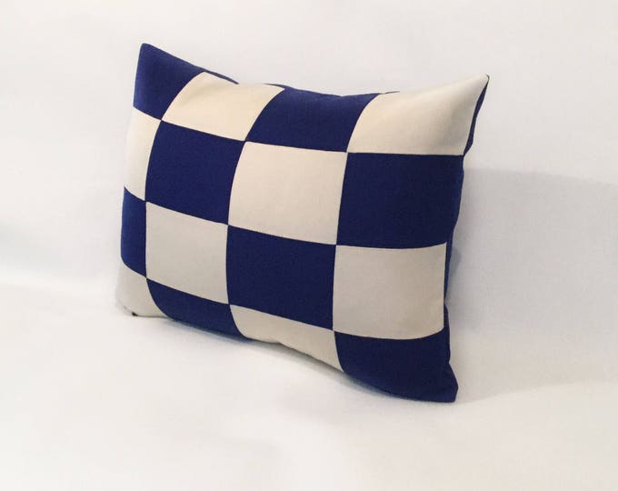 N - nautical flag alphabet pillow