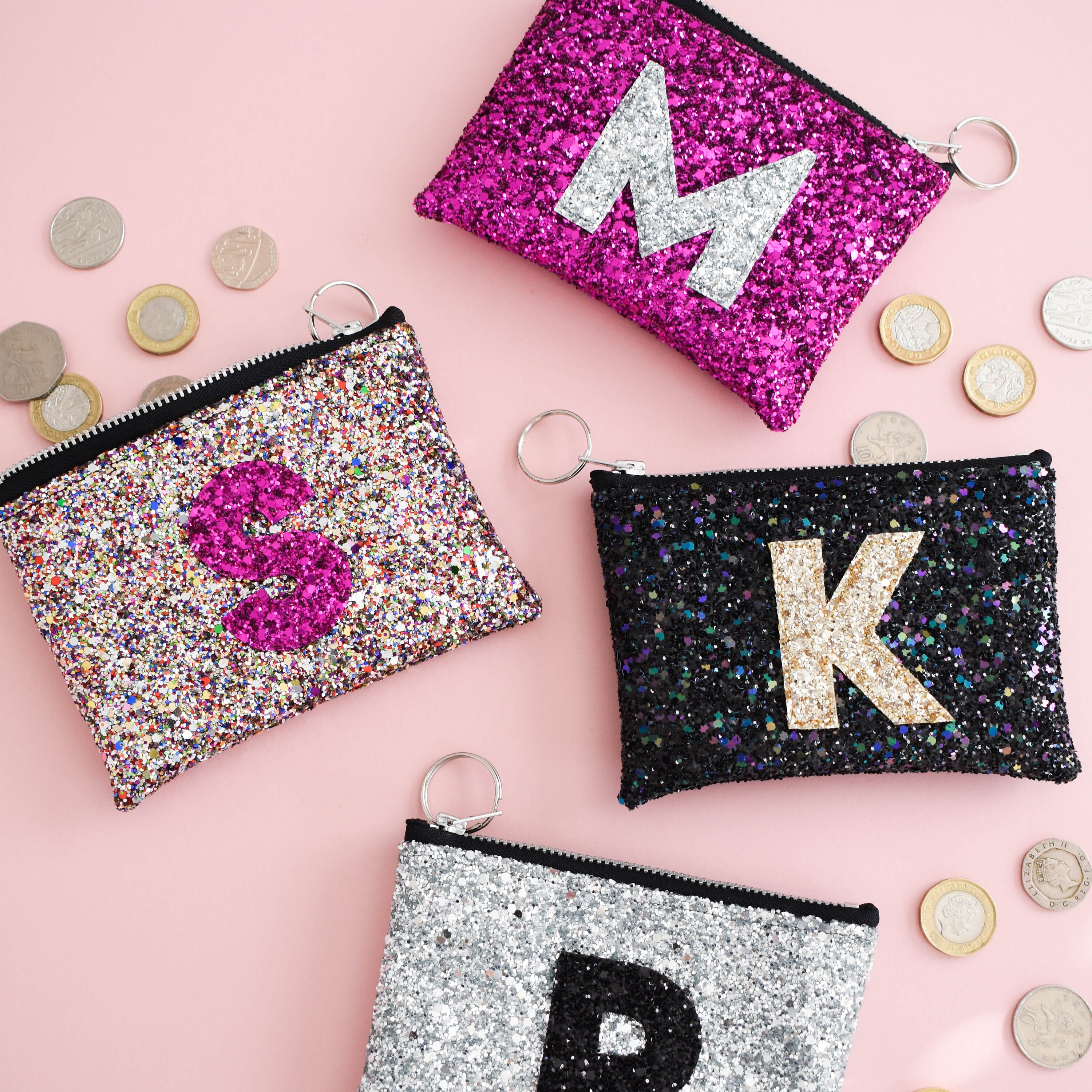 rainbow coin purse