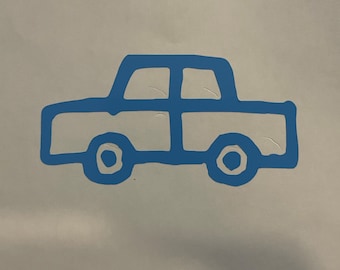 Trabant Vinyl Decal: Car Bumper Sticker, Laptop Wall Decor