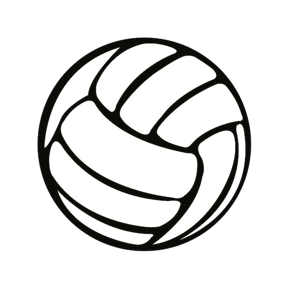 Volleyball Paper Die Cuts: 65lb Cardstock, Sport Theme
