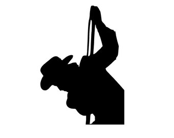 Bono U2 Singer Vinyl Decal: Laptop, Wall, Window Decor