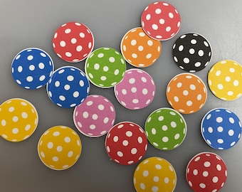 Pickleball Paper Die Cuts: Polka Dot Sports Theme, 10 Pack