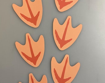 Duck Footprints Cardstock Die Cuts - 10 Pack