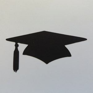 Grandes formes en papier pour chapeaux de remise de diplômes, Choisissez la taille de 5 à 10 pouces, Découpes pour casquettes de remise de diplômes, Découpes en papier cartonné épais