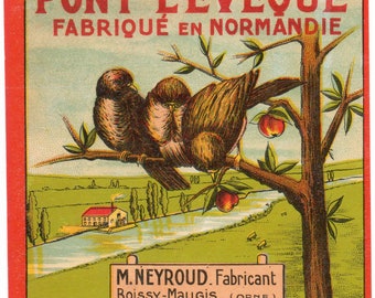 Label Pont l&#39;Evêque new era 1950
