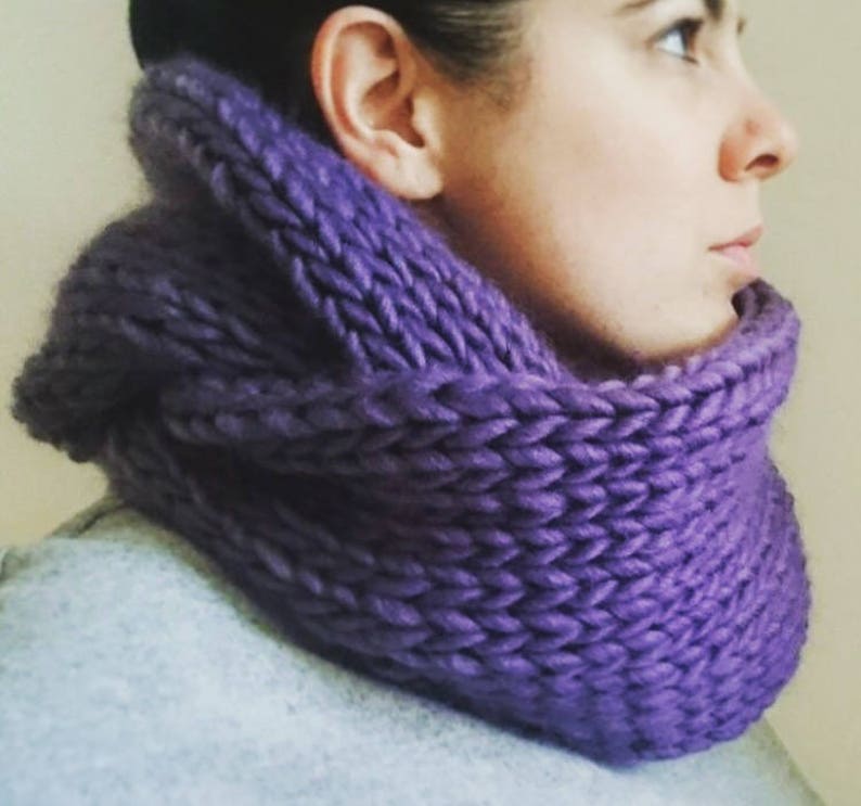 DIY Infinity Scarf Chunky Knitting Kit