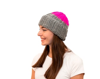 POP Beanie Knitting Pattern - Instant PDF Download