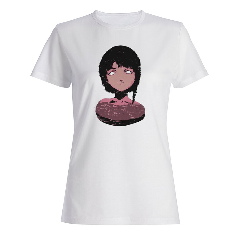 Anime Girl Glitch T Shirt Aesthetic Clothes E Girl Tik Tok Etsy