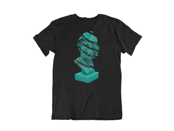 Vaporwave T Shirt Greek Statue Aesthetic Clothes Tik Tok E Etsy