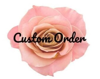 Custom Cupcake Topper Order