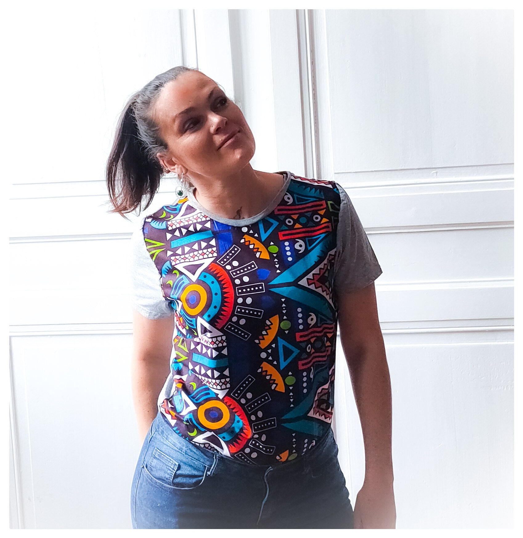 Tee shirt wax femme outlet