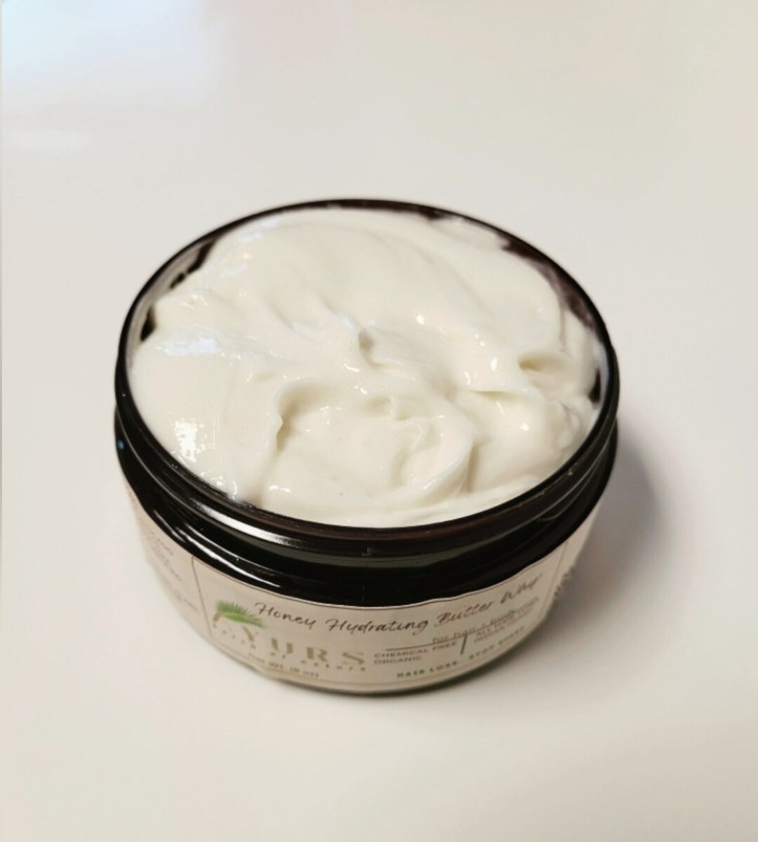 8oz Honey Hydrating Butter Whip for Hair & Body, Ayurvedic Butter