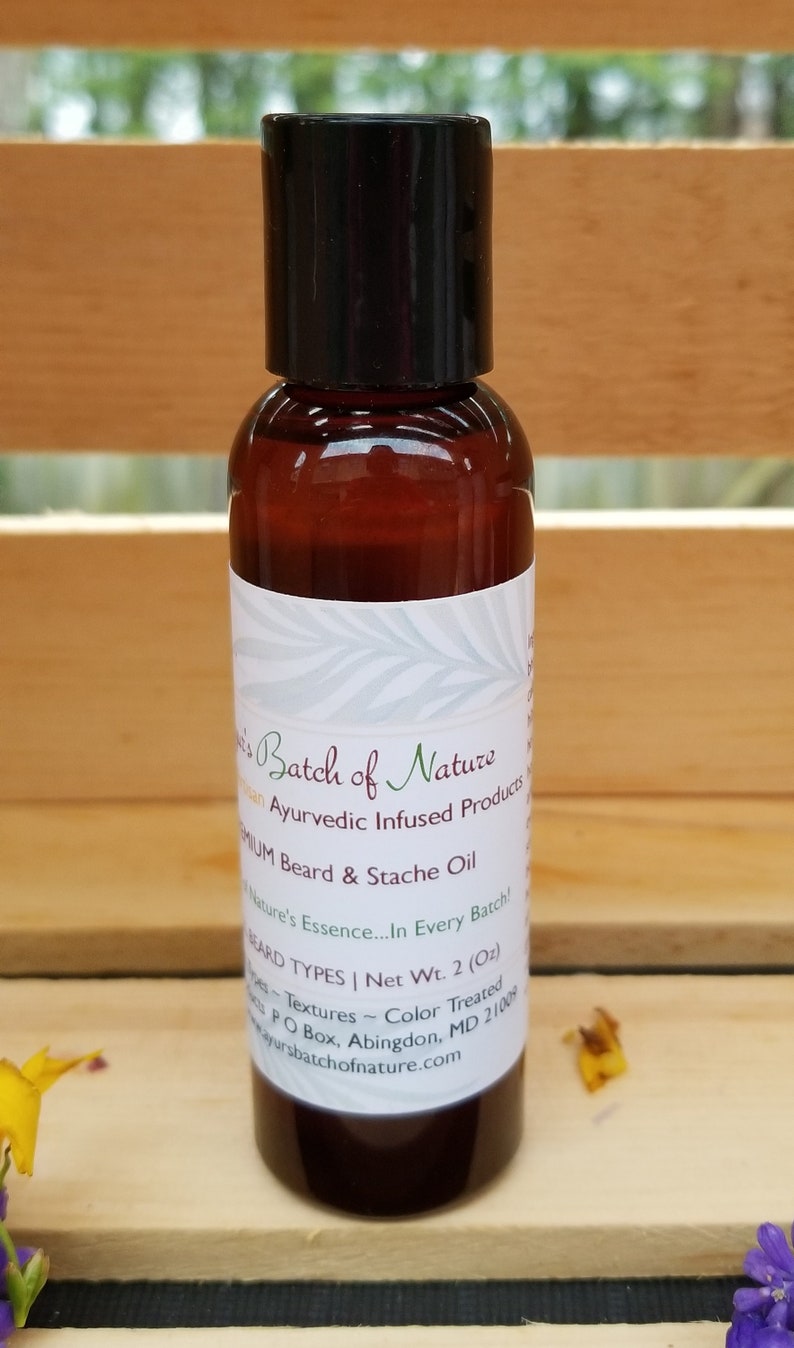 2oz Premium Ayurveda Beard Oil Thickens Beard Men Beard Oil Etsy