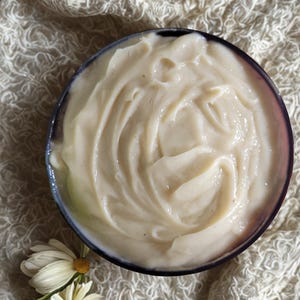 Honey Butter Moisturizing Hair Mask, Ayurvedic Deep Conditioner, Amla, Leave In, Hair Growth, Horsetail, Brahmi, Indian herbs, Natural image 2