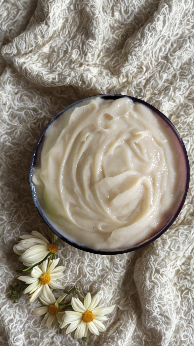 Honey Butter Moisturizing Hair Mask, Ayurvedic Deep Conditioner, Amla, Leave In, Hair Growth, Horsetail, Brahmi, Indian herbs, Natural image 2