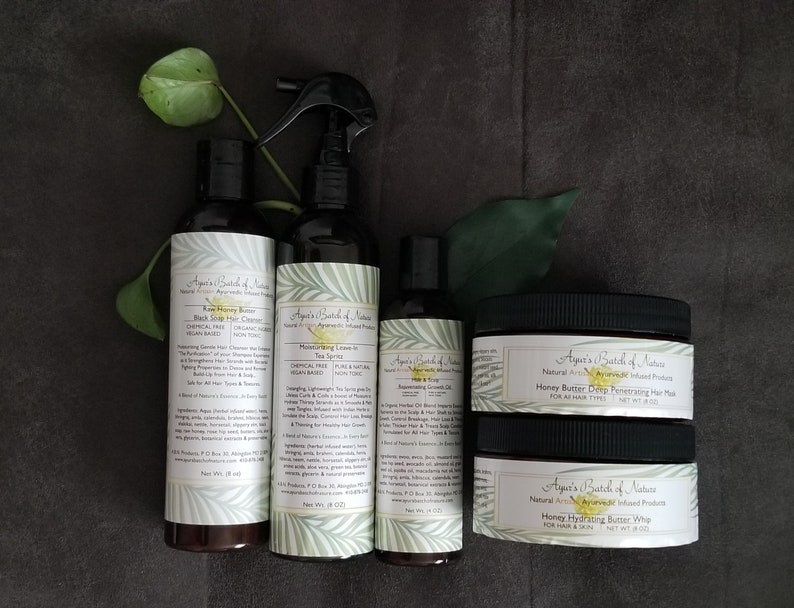 Ayurveda Hair & Skin Gift Set 5 Large Products Mothers Day Etsy