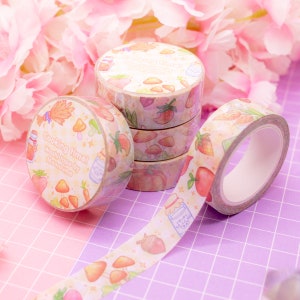 LEGEND OF ZELDA Breath of the Wild washi tape - nastro decorativo con ingredienti da cucina ispirato a LoZ, per bullet journal e planner