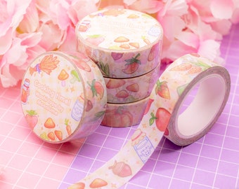 LEGEND OF ZELDA Breath of the Wild washi tape - cooking ingredients decorative tape inspired by LoZ, for bullet journals and planners