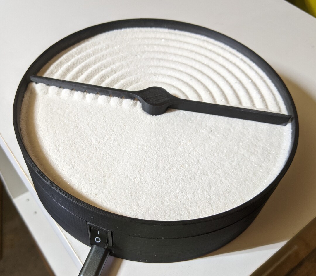 Motorized Zen Garden Automatic Zen Garden Sand Bowl Desktop Art