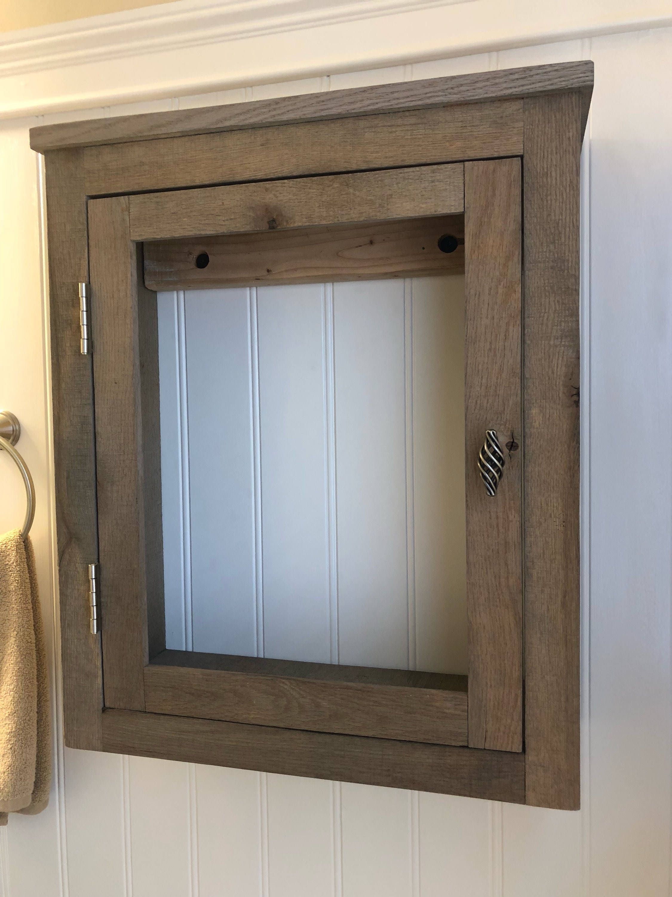 Rustic Bathroom Cabinet | Etsy