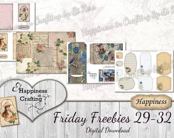 Friday Freebies 29-32 - Instant Digital Download