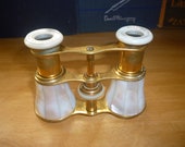 A. Stowell Co. Boston Mother of Pearl French made opera glasses